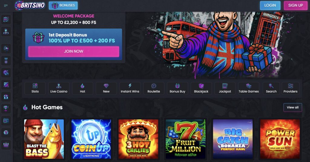 new non UK casino - Britsino